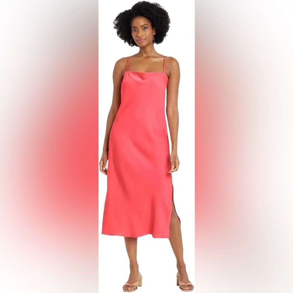 A new day satin slip dress